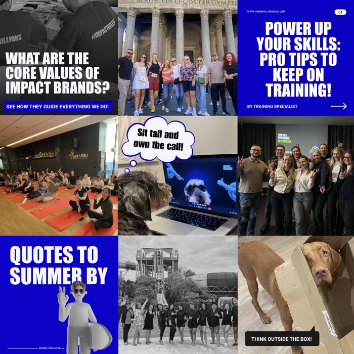 social feed gallery